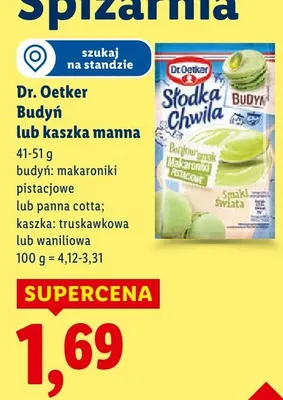 Kaszka manna waniliowa promocja w Lidl