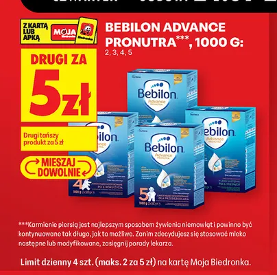 Bebilon Advance Pronutra 4 promocja w Biedronka