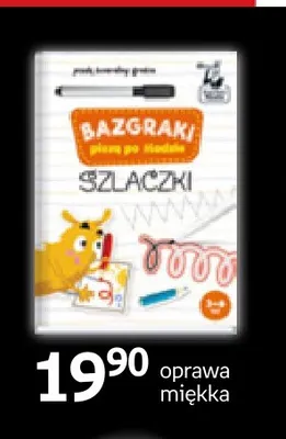 Książka Bazgraki piszą po śladzie Szlaczki Kapitan Nauka promocja w Empik