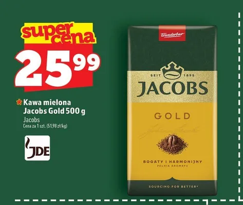 Kawa mielona Jacobs Gold promocja w TOPAZ