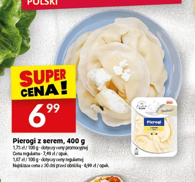 Pierogi z serem Białecki Kuchnia promocja w Twój Market