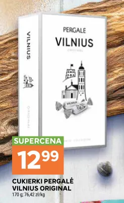 Cukierki Pergalė Vilnius Original promocja w Stokrotka