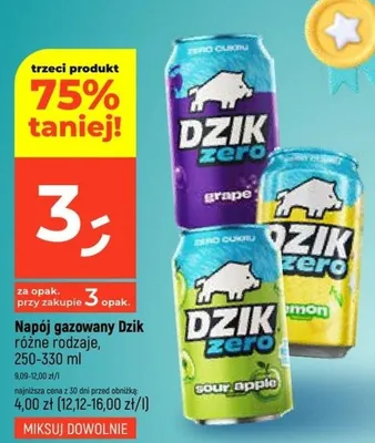 Napój gazowany różne rodzaje promocja w Dealz