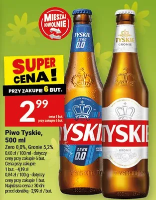Piwo Tyskie promocja w Twój Market