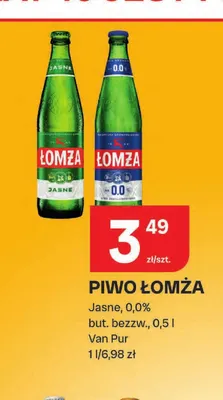 Piwo Łomża promocja w Chorten