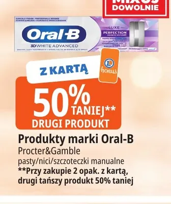 Produkty marki Oral-B promocja w Leclerc