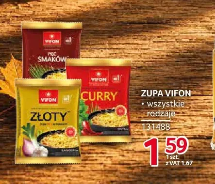Zupa Curry Vifon promocja w Selgros