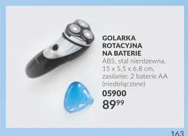 Golarka rotacyjna na baterie promocja w AVON
