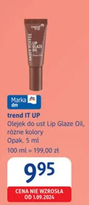 Olejek do ust Lip Glaze Oil, różne kolory promocja w Drogerie DM