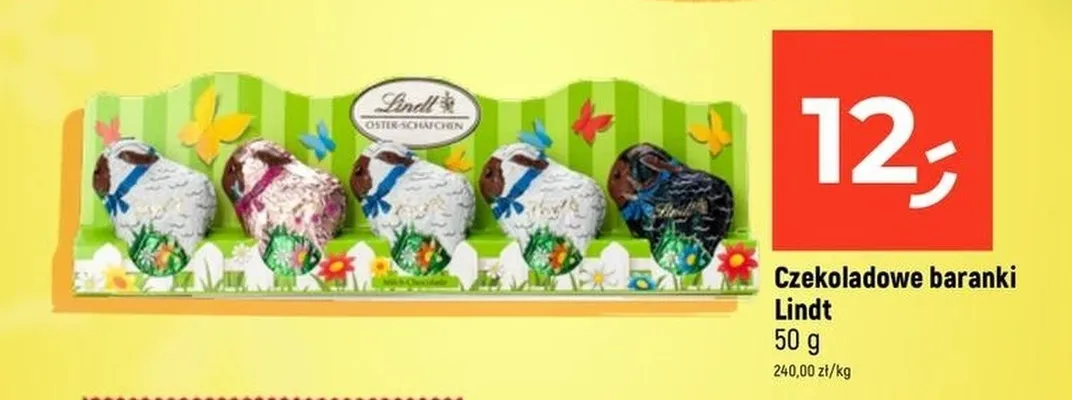 Czekoladowe baranki promocja w Dealz