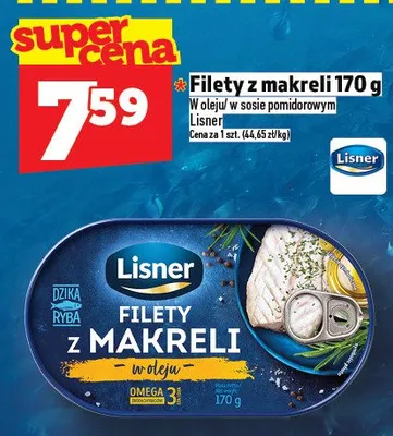 Filety z makreli w oleju promocja w TOPAZ