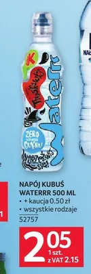Napój Kubuś Waterrr promocja w Selgros