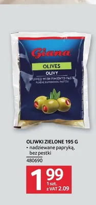Oliwki zielone Giana promocja w Selgros