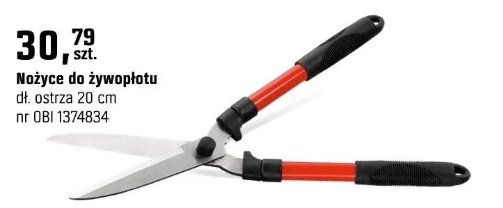 Nożyce do żywopłotu promocja w OBI
