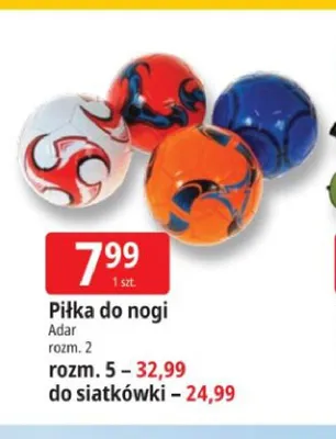 Piłka do siatkówki Adar promocja w Leclerc