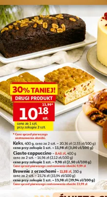 Ciasto cappuccino promocja w Auchan