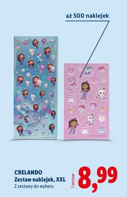 Zestaw naklejek, XXL promocja w Lidl