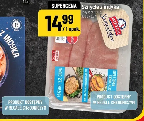 Sznycle z indyka drobisal promocja w POLOmarket