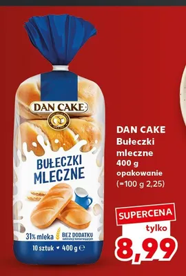 Bułeczki mleczne Dan Cake promocja w Kaufland