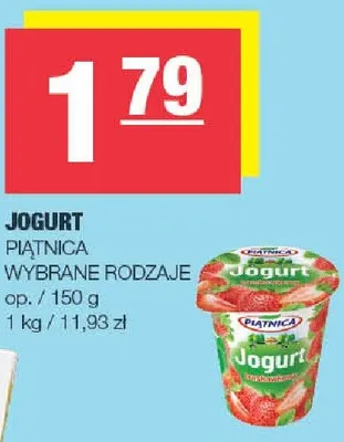 Jogurt wybrane rodzaje promocja w SPAR