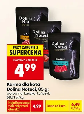 Karma dla kota wołowina promocja w Biedronka