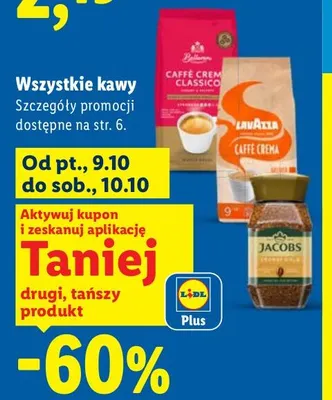 Kawy promocja w Lidl