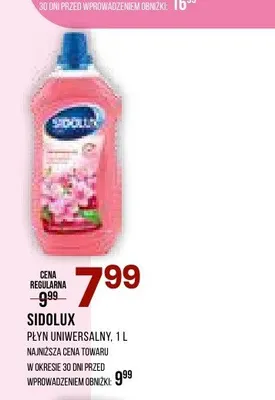 Płyn uniwersalny Sidolux promocja w Drogerie Natura