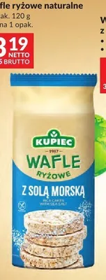 Wafle ryżowe z solą morską Kupiec promocja w Makro