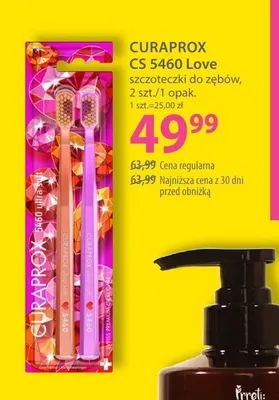 Szczoteczki do zębów Curaprox CS 5460 Love promocja w Hebe