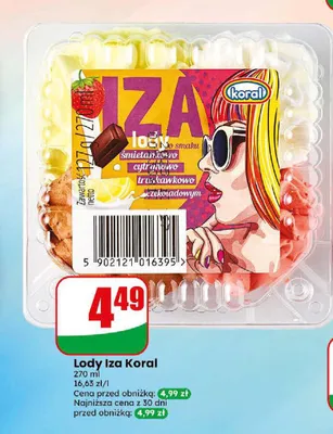 Lody Iza promocja w Dino