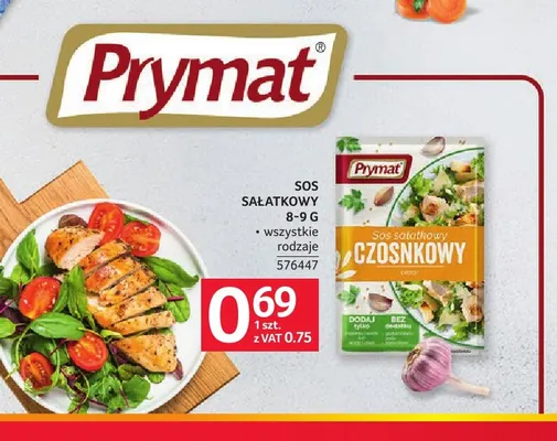 Sos sałatkowy Prymat promocja w Selgros