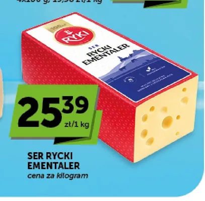 Ser Rycki Ementaler Ryki promocja w ABC