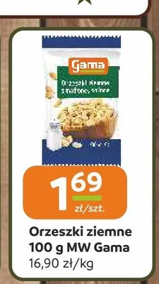 Orzeszki ziemne MW Gama promocja w Społem Częstochowa
