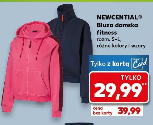 Bluza damska fitness, różne kolory i wzory promocja w Kaufland
