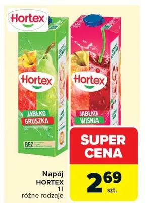 Napój jabłko gruszka promocja w Carrefour