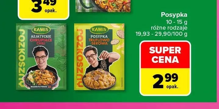 Posypka Kamis promocja w Carrefour