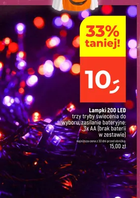 Lampki 200 LED promocja w Dealz