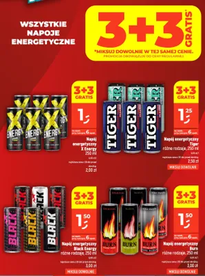 Napój energetyczny X Energy promocja w Dealz