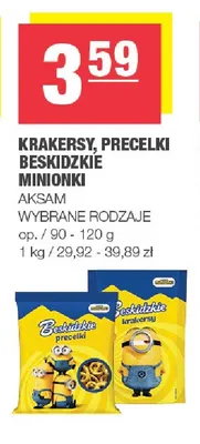 Precelki Beskidzkie Minionki promocja w SPAR