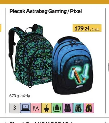 Plecak Astrabag Gaming promocja w Empik