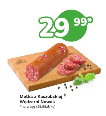 Metka z Kaszubskiej Wędzarni Nowak promocja w Limonka
