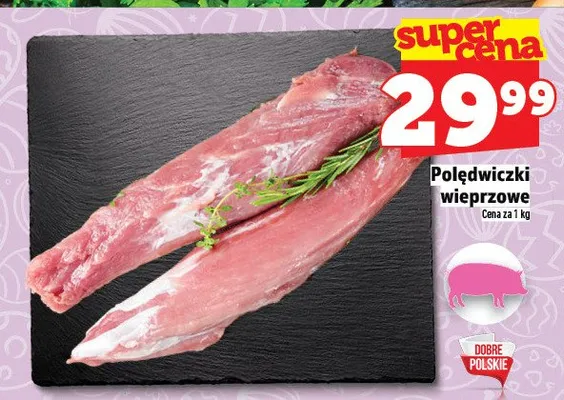 Polędwiczki wieprzowe promocja w TOPAZ