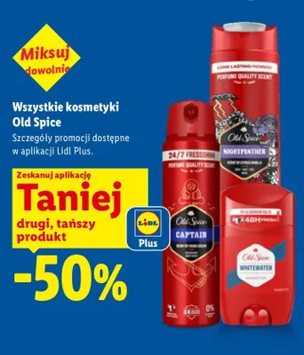 Dezodorant w sprayu Old Spice Captain promocja w Lidl