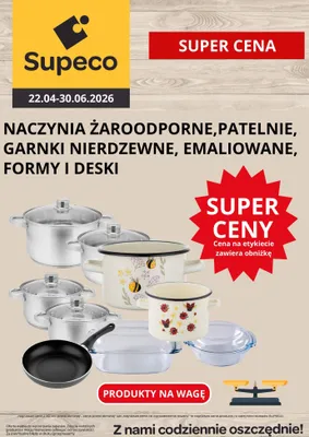 Garnki nierdzewne promocja w Supeco