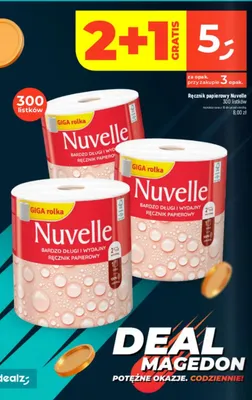 Ręcznik papierowy 300 listków promocja w Dealz