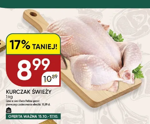 Kurczak świeży promocja w Chata Polska