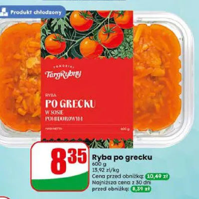 Ryba po grecku Targ Rybny promocja w Dino
