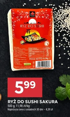 Ryż do sushi promocja w Stokrotka