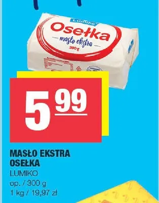 Masło ekstra promocja w SPAR