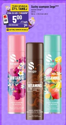 Suchy szampon wybrane rodzaje promocja w POLOmarket